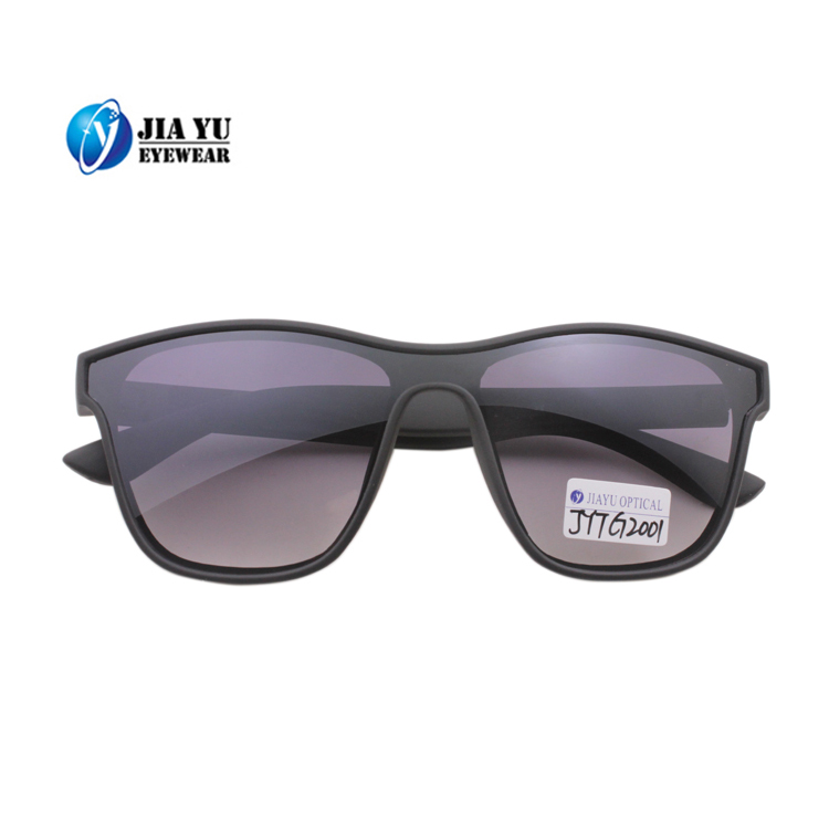 Newest OEM Wholesale CE FDA One Piece Lens Polarized Mirror Fashion Sunglasses