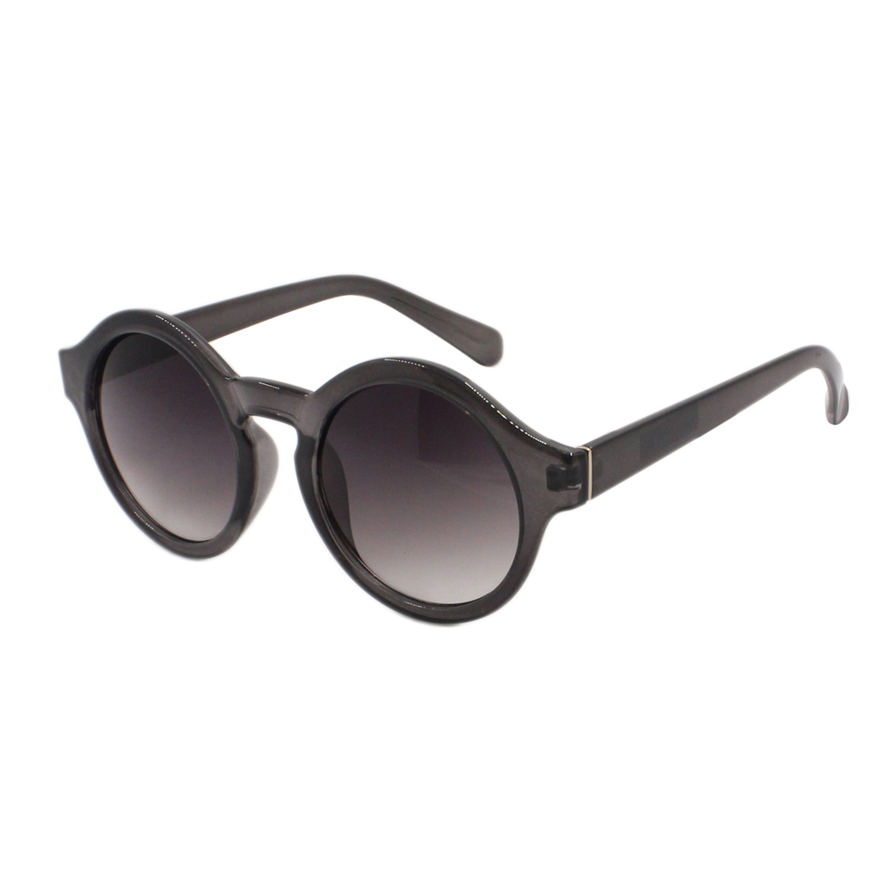 Newest Plastic Brand Polarized With Logo Luxury Fashion Round Men Sunglasses