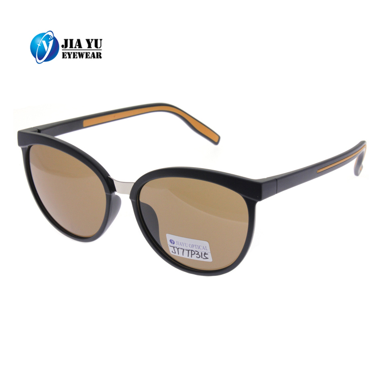 Newest Tr90 Frame Metal Bridge Polarized Sunglasses