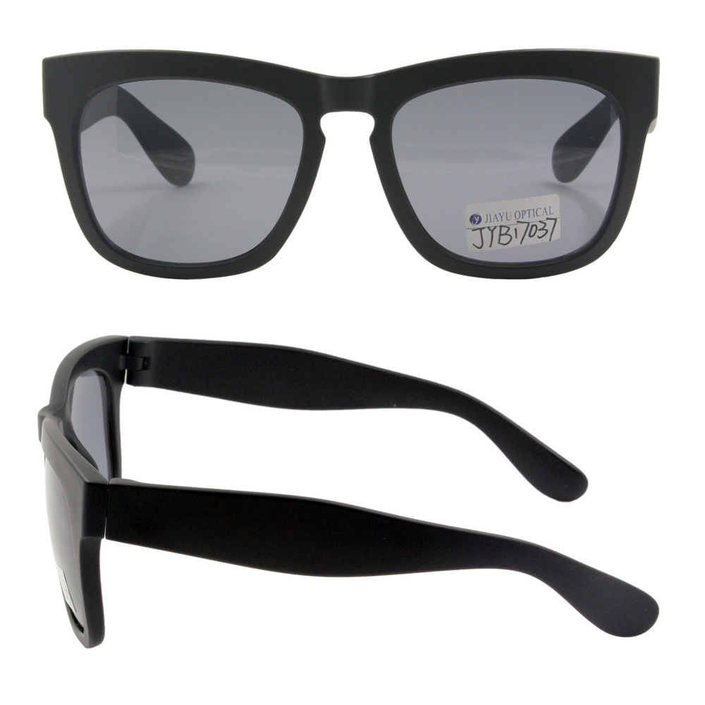 Newest Trending Fashion Black Polarized Square Men Sunglasses