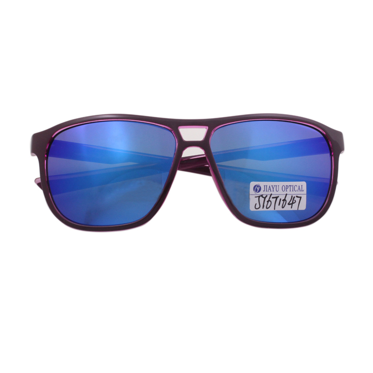 Newest Trending Fashion Custom Logo UV400 Polarized Mirrored Lenses Womens Sunglasses