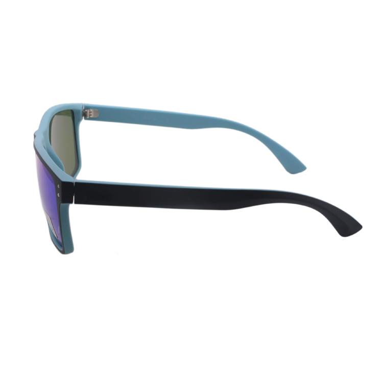 Newest Trending Fashion Luxury Custom Logo Polarized Mirror Lens Sunglasses Men