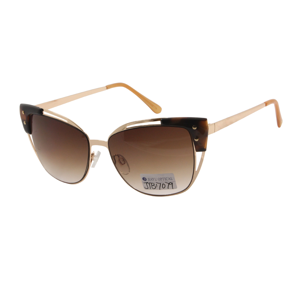 Newest Trending Fashion Special Design Mirror UV400 Cat Eye Sunglasses