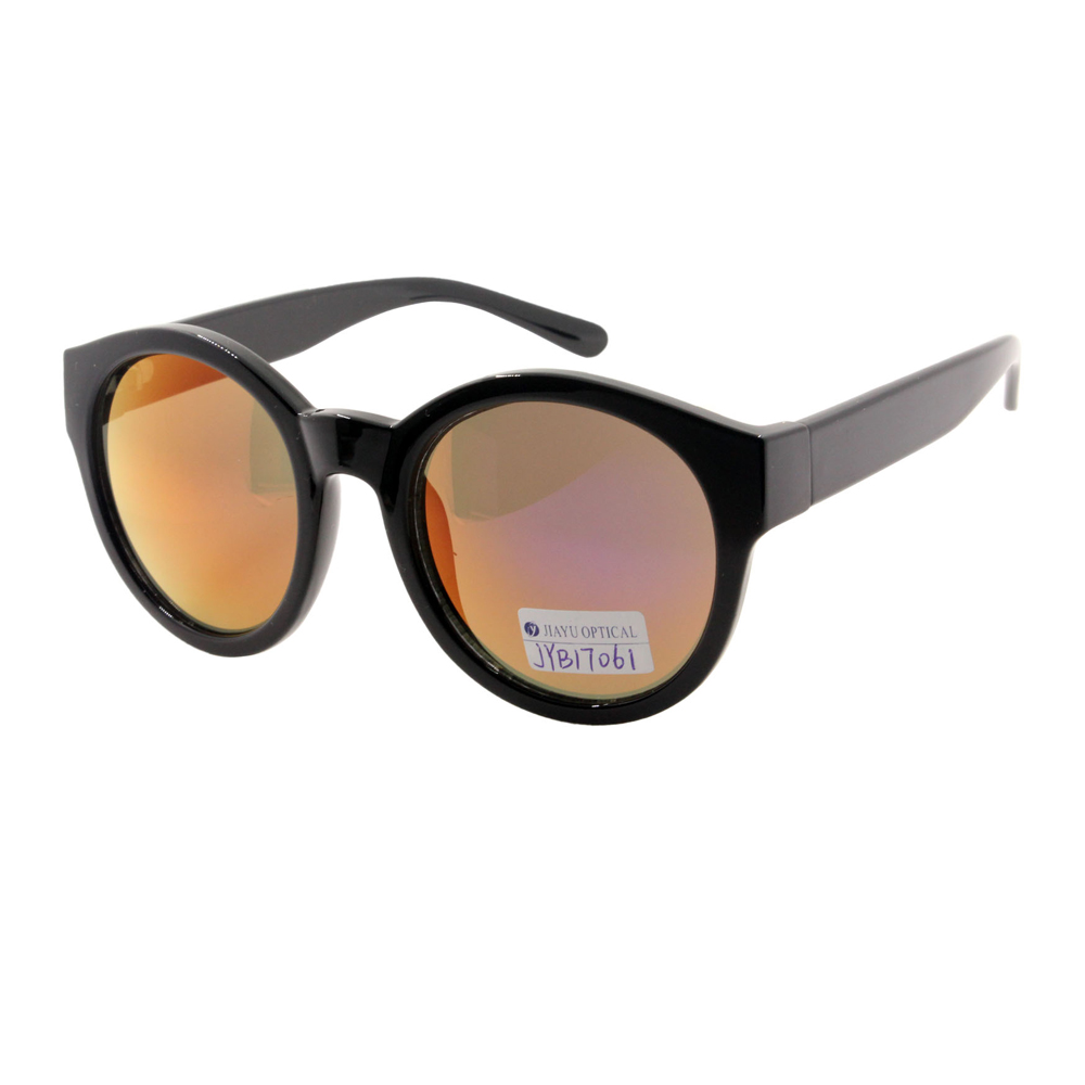Newest Trending Fashion Sun Shades Custom Polarized Mirror Round Sunglasses