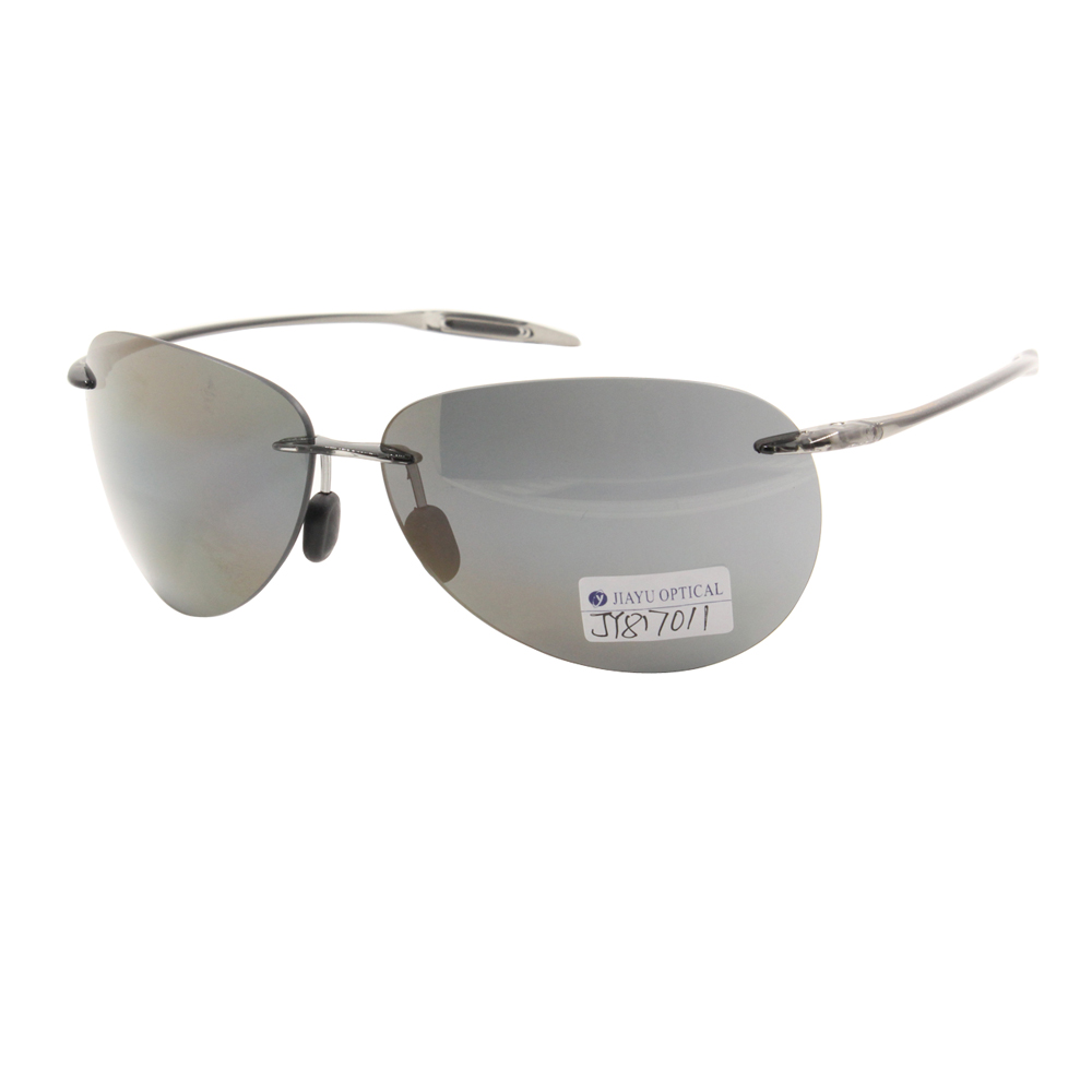 Newest Wholesale Cheap UV400 Special Custom Branded Fashion Rimless Sunglasses For Men