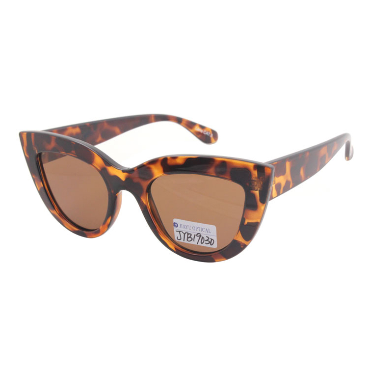 Retro Vintage Brown Demi Fashion Cat Eye Sunglasses