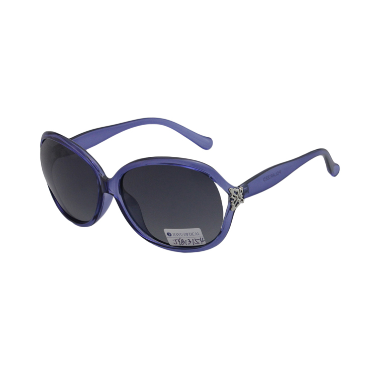 Special Design Polarized Oversized LOGO Plastic Women Fashion Sunglasses