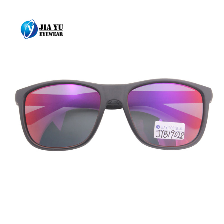 UV400 Protection Rubber Arm Tips Custom Logo Printed Lenses Polarized Sunglasses