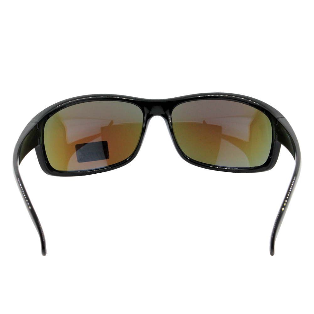 Unbreakable Blue Mirrored Polarized Sunglasses with UV400 for Men
