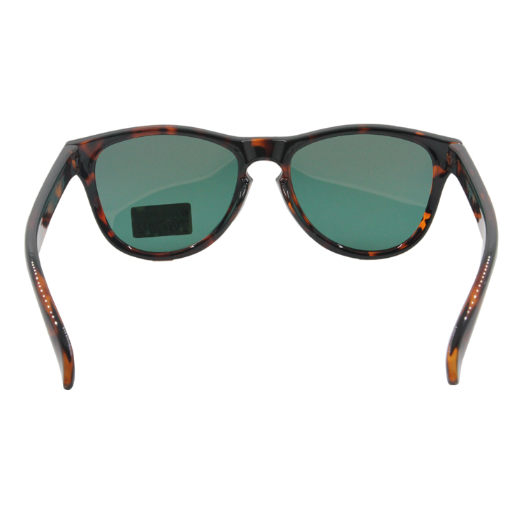 Wholesale Cheap Brown Demi Plastic Unisex Custom Sun Shades Sunglasses