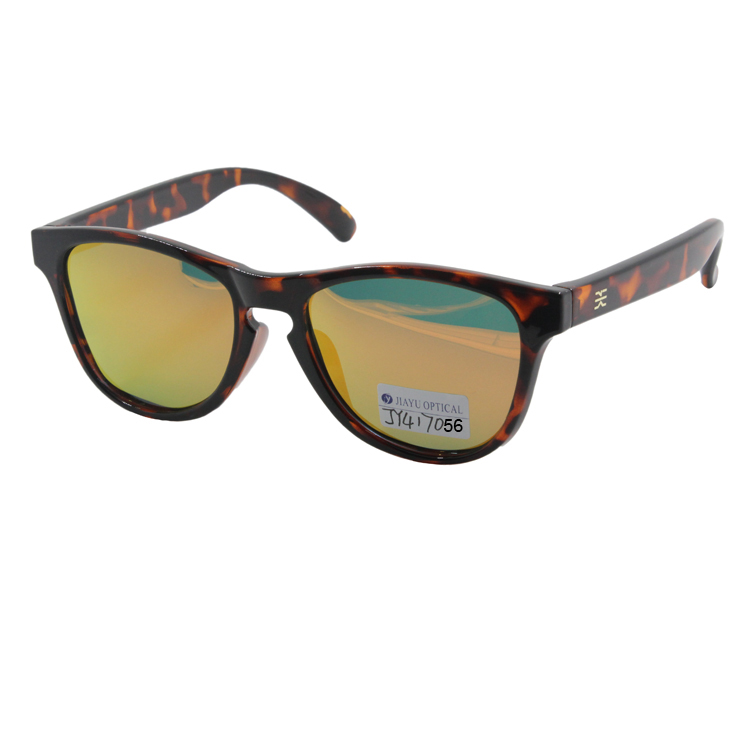 Wholesale Cheap Brown Demi Plastic Unisex Custom Sun Shades Sunglasses