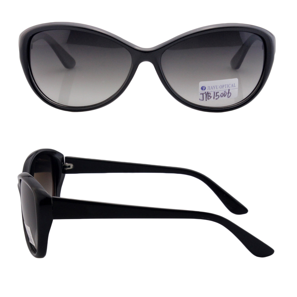 Wholesale Cheap High Standard Classical  UV400 Polarized Black Oversized Sunglasses