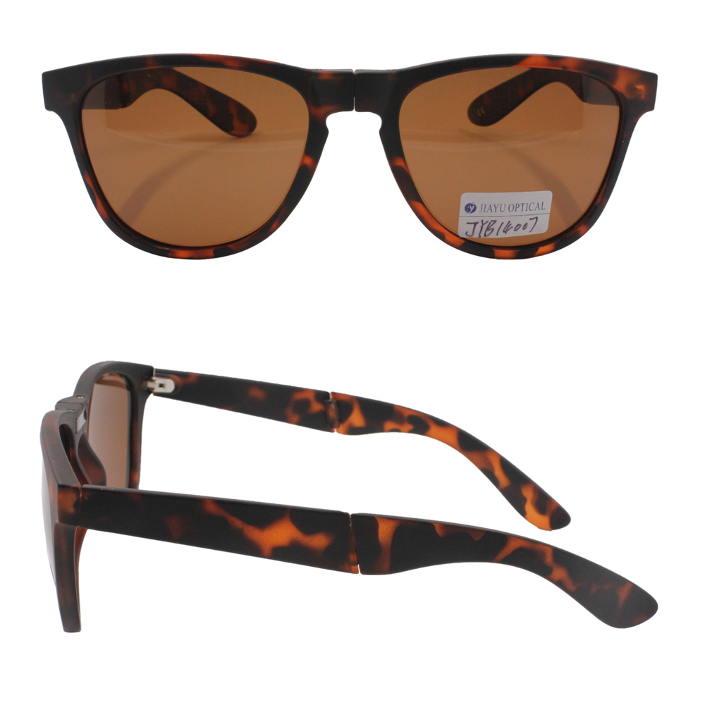Wholesale Custom Plastic Bridge Folding Designer Sunglasses