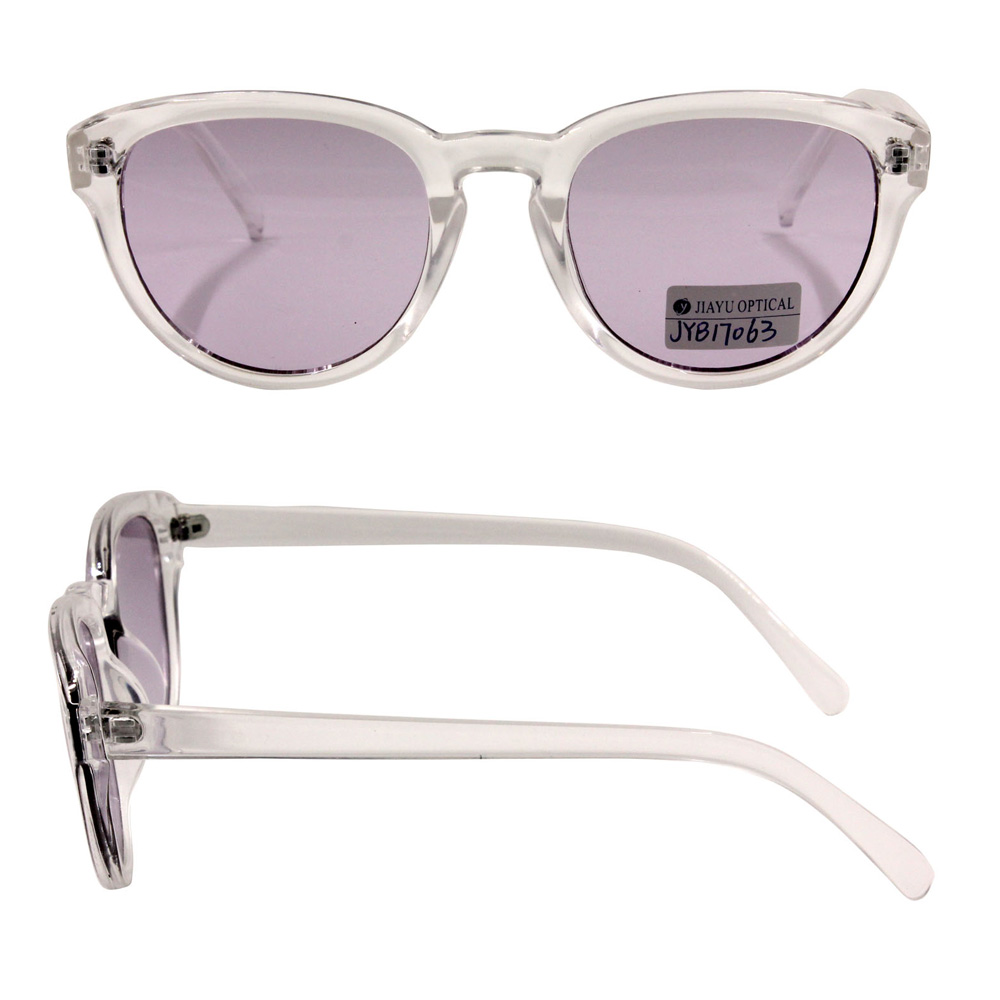 Wholesale Summer Beautiful Designer Transparent UV400 Ladies Sunglasses