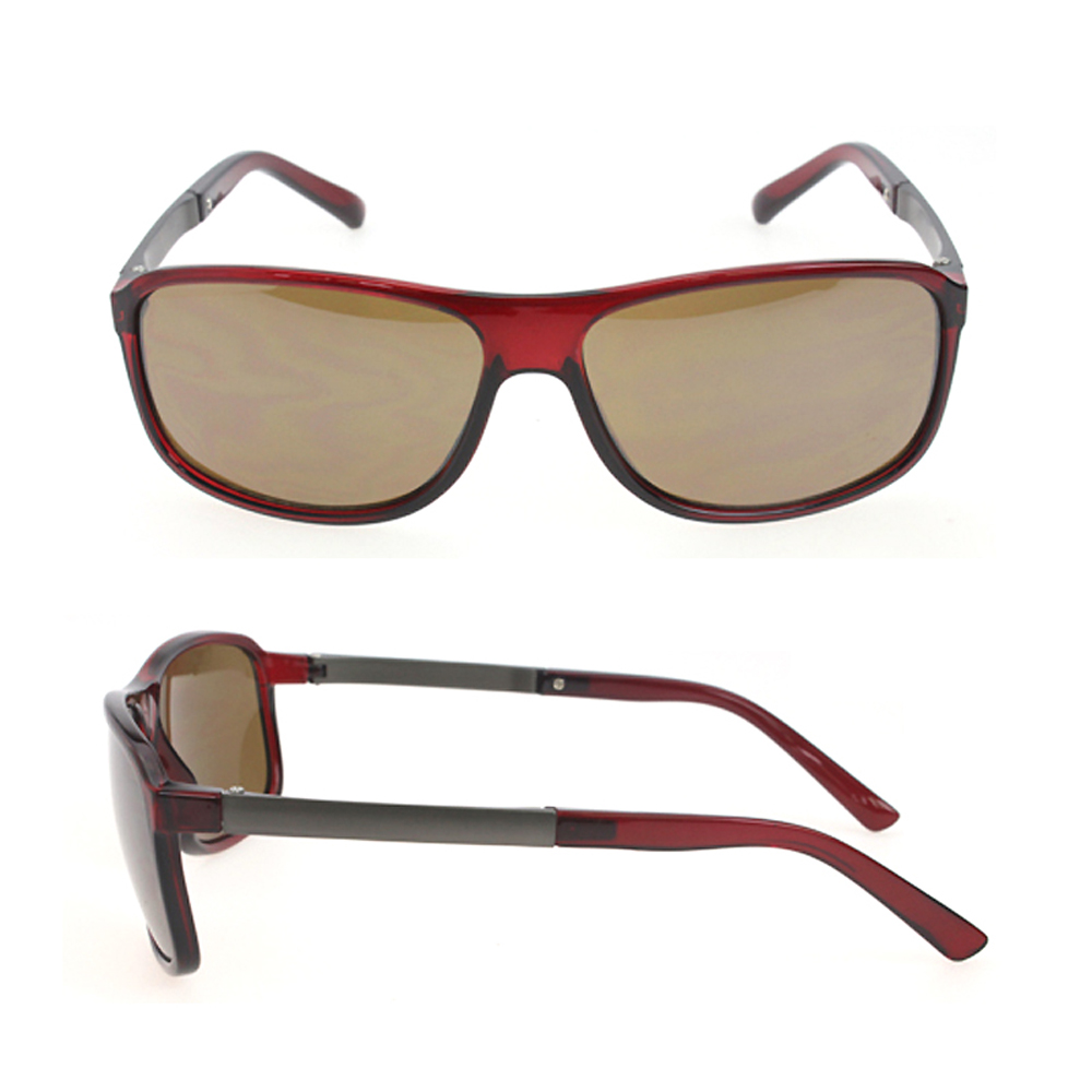 Xiamen Manufacture Hight Quality Custom UV 400 Polarized  Womens  Red Sunglasses