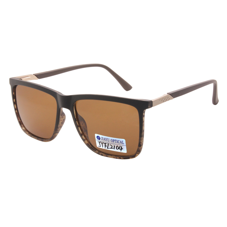 Amber Metal Decoration Fashion Eyewear for Travel Sunglasses