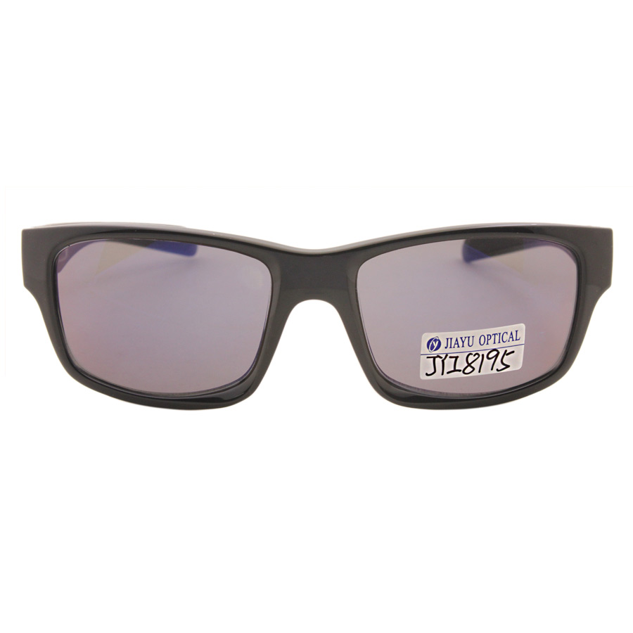 Custom Brand Mirrored Unisex Black Sunglasses with Your Logo