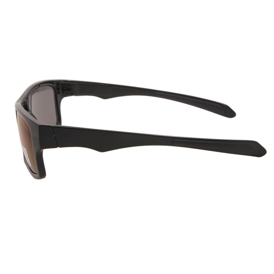 Custom Brand Mirrored Unisex Black Sunglasses with Your Logo