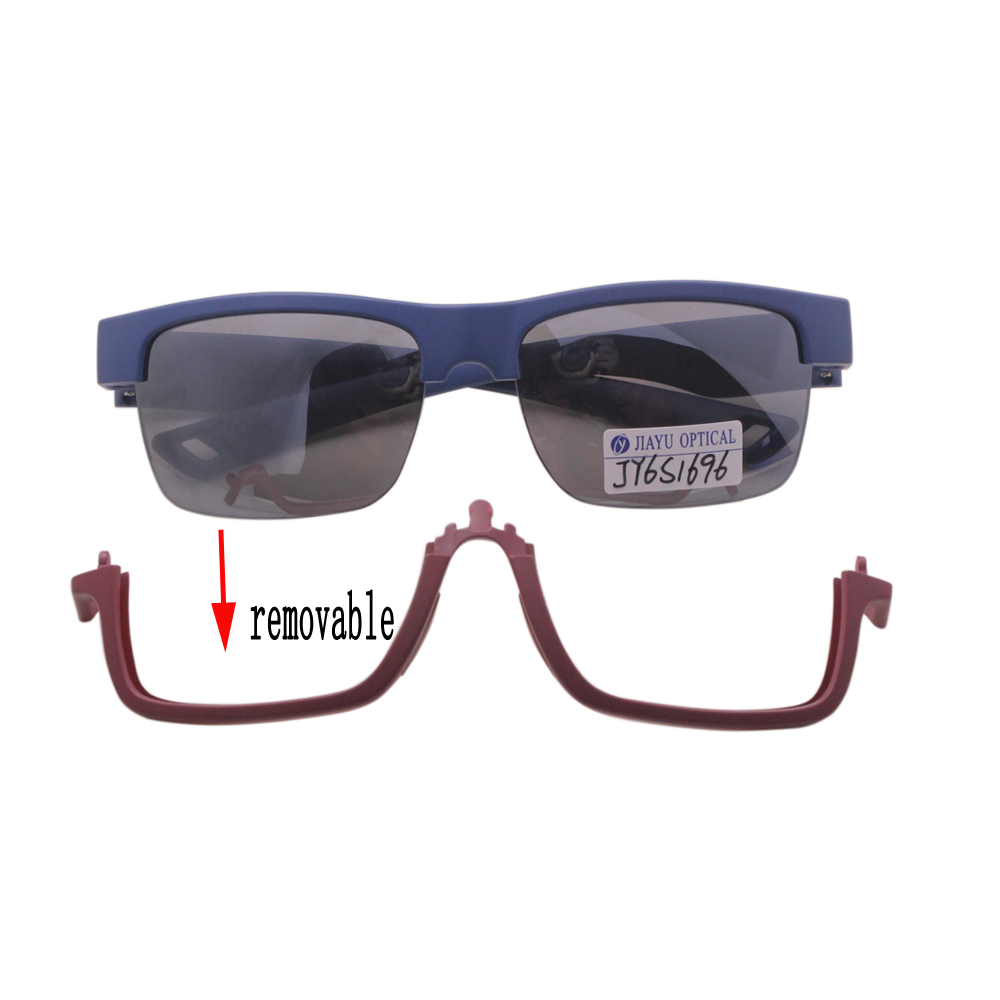 Double Color of Frame Removable Interchangeable Lenses Glasses