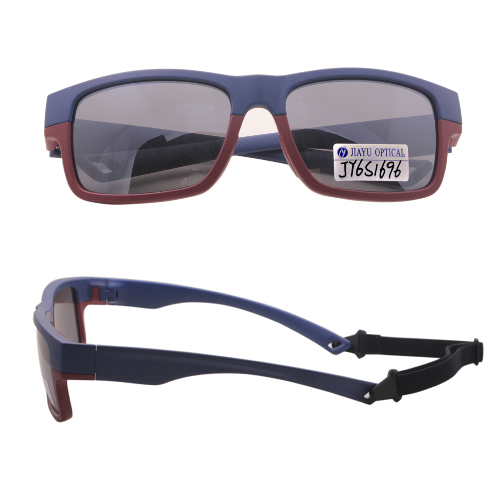Double Color of Frame Removable Interchangeable Lenses Glasses