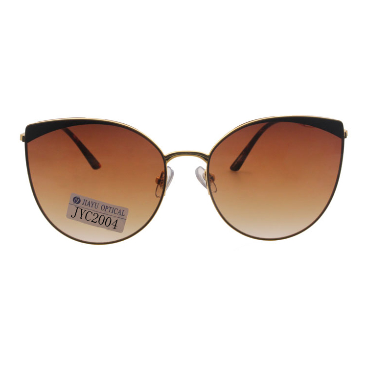 Fashion Cat Eye Metal Shades Sunglasses for Women and Girls