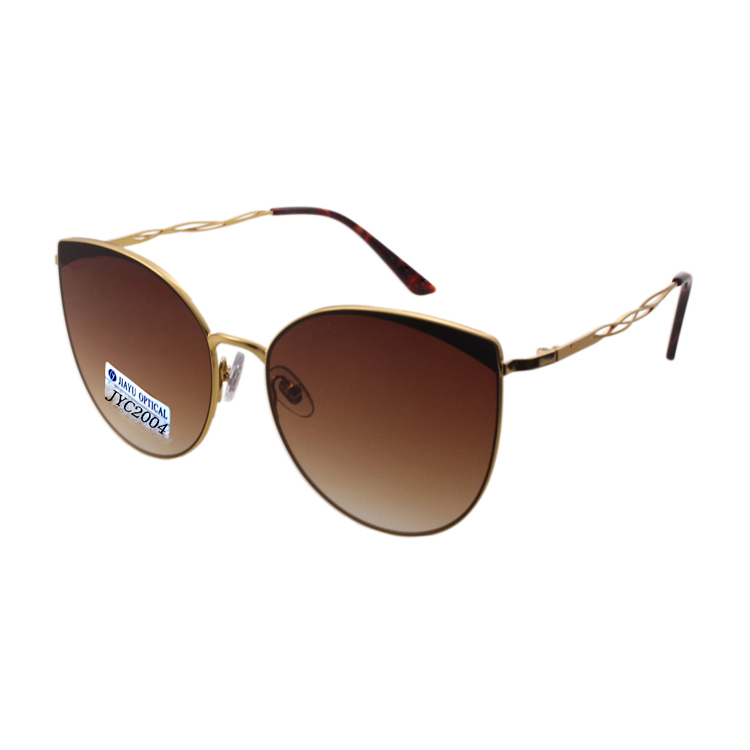 Fashion Cat Eye Metal Shades Sunglasses for Women and Girls