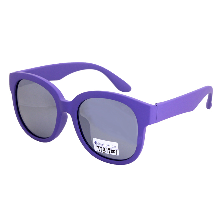 Fashion Custom Logo Round Mirror Lenses Plastic Sunglasses