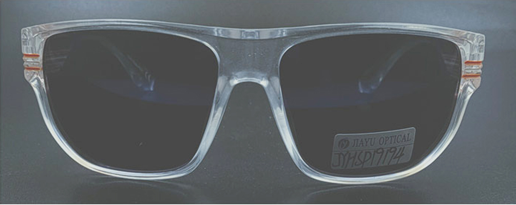 Transparent Frame Clear Sunglasses
