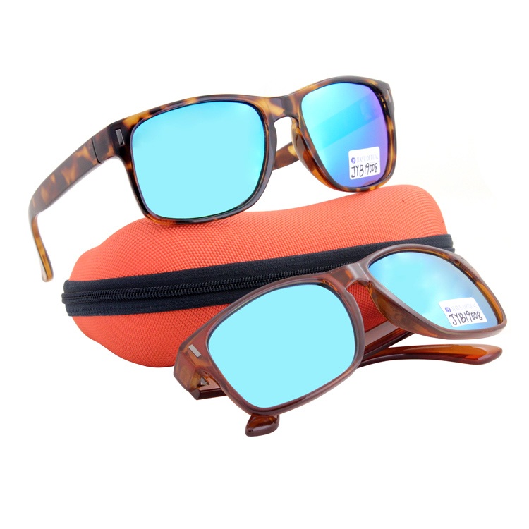 High Quality Full Rim Men Sunglasses, Mirrored Lens, TR90 Frame