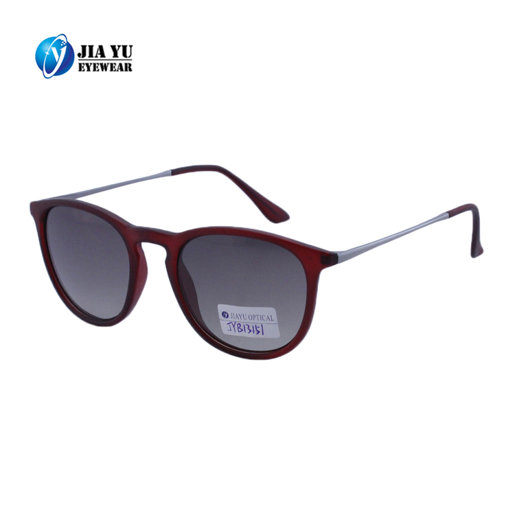 Custom Logo Retro Wholesale Sunglasses With Metal Arms