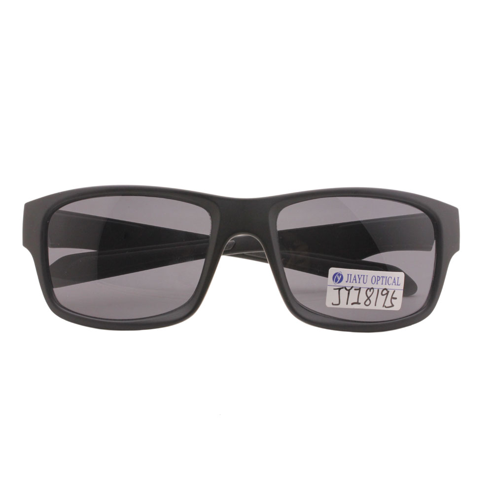 New Design Personality UV400 Polarized Lens Black Sunglasses