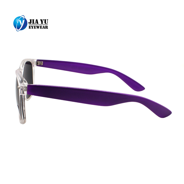 Custom Promotional Wayfarer Sunglasses for Women, PC Frame, Smoke Lenses