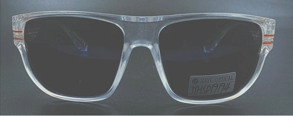 Transparent Frame Clear Sunglasses