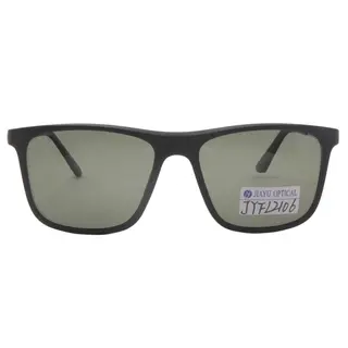 Fashion Design Men Oversized Black Sunglasses Polarized