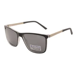 Fashion Frame with Metal Spring Hinges Polarized Sunglasses