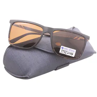 Amber Metal Decoration Fashion Eyewear for Travel Sunglasses