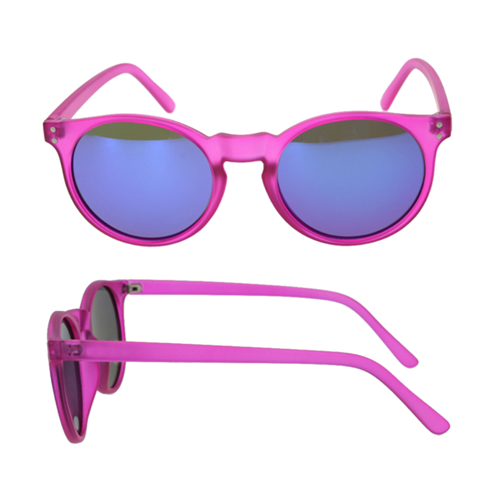 Wholesale Women Round Fashion Sunglasses, Custom, Plastic Frame