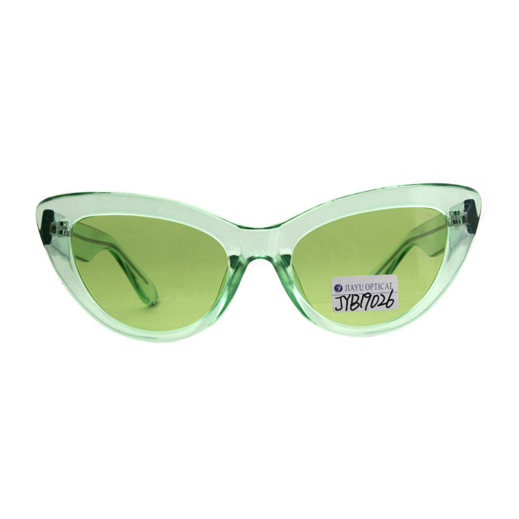 TG Frame CP Arms Womens Clear Frame Retro Cat Eye Shades Sunglasses