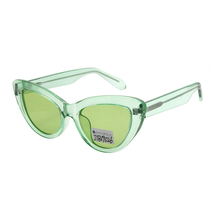 TG Frame CP Arms Womens Clear Frame Retro Cat Eye Shades Sunglasses
