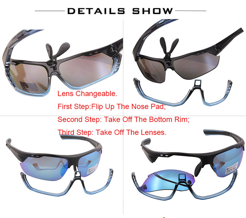 Interchangeable Lens Sunglasses