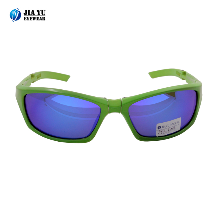Custom Design Brand Wholesale Cheap Plastic Sports Foldable Sunglasses