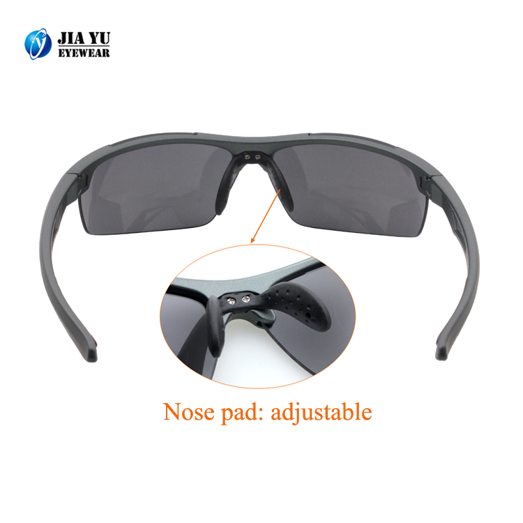 Custom Outdoor Bicycle Sports Sunglasses With Interchangeable Lenses