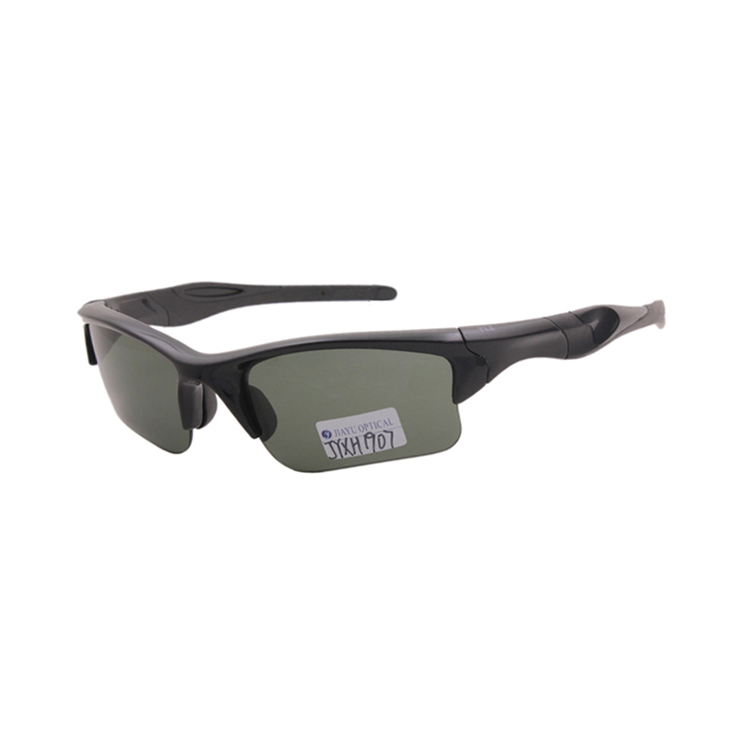 Fashion Volleyball Running Half Frame Retro  Sports Sunglasses