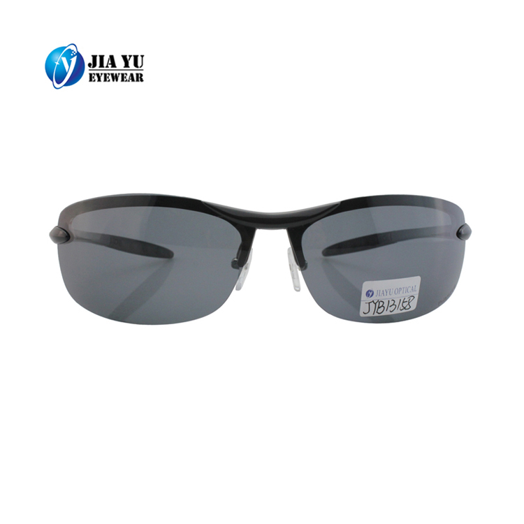 Frameless Straight Arms Light-weight Cycling Sports Sunglass with Interchangeable Lens