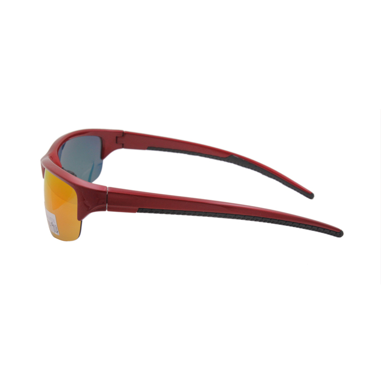 High Quality  Fashion Custom Polarized Unisex Mirror Sports Sunglasses