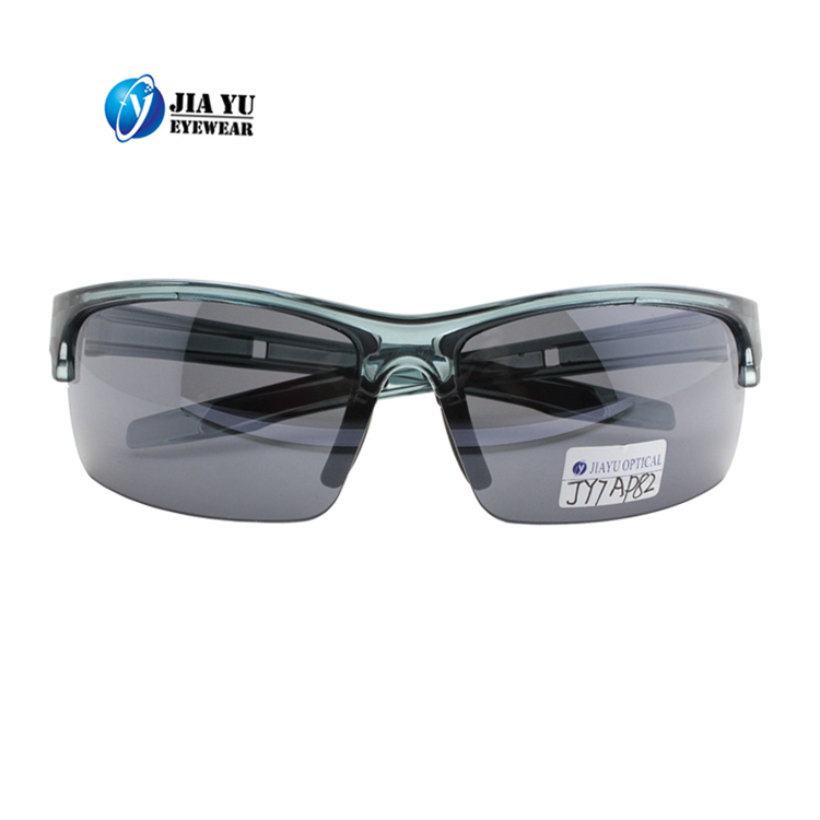 High Quality Cycling Outdo Transparent Frame Clear Sports Sunglasses