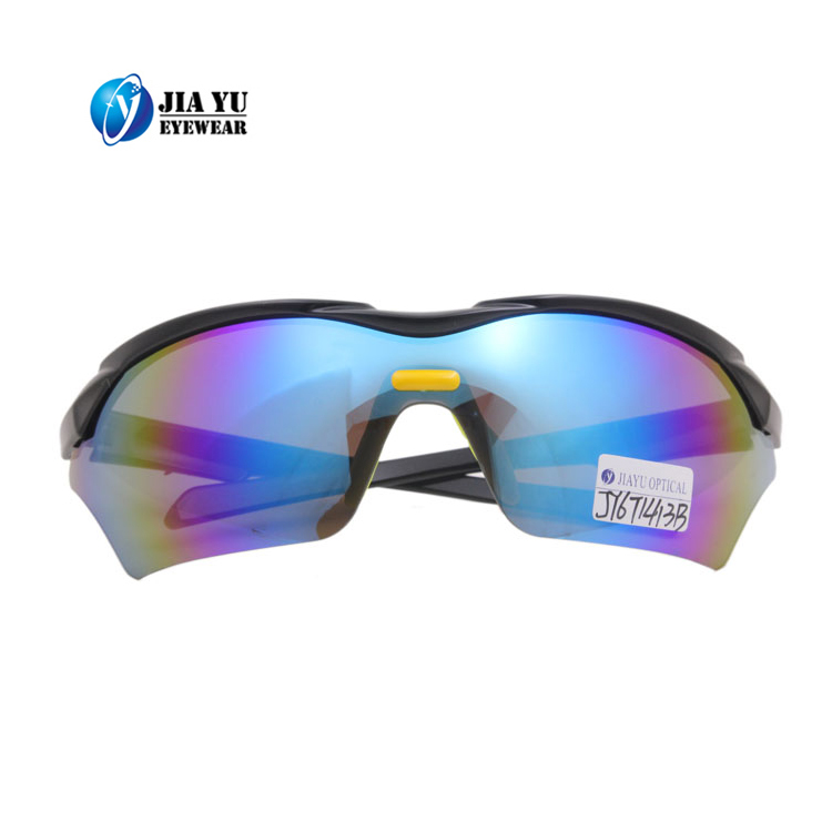 Hot Sale Sport UV400 Cycling Driving Fishing Anti Scratch One-piece Sports Sunglasses Man