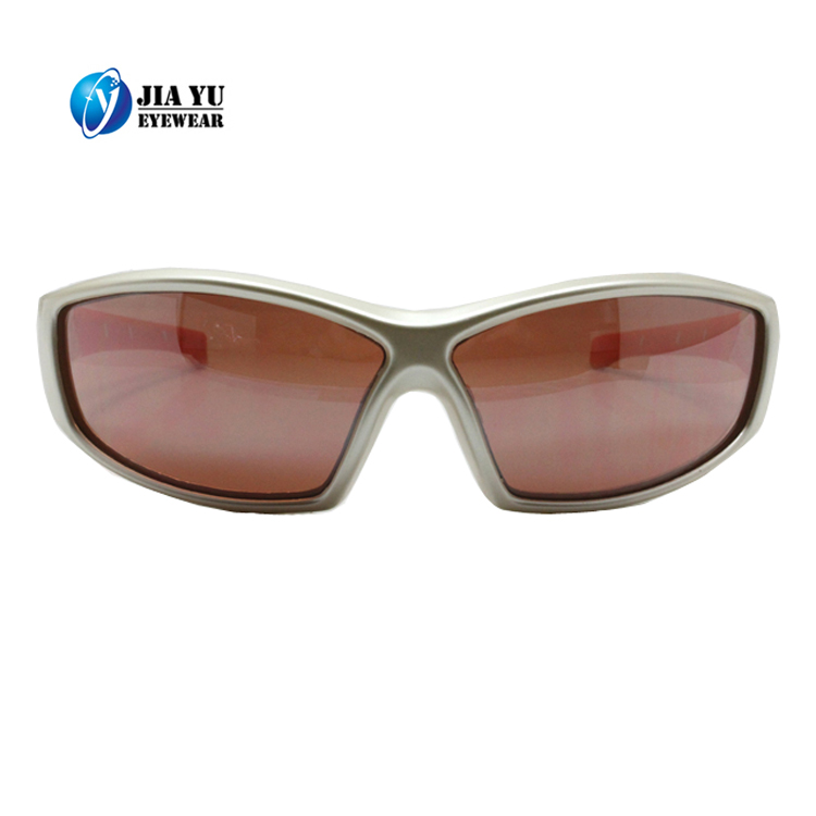 New Fashion TR90 CE FDA Plastic Women Sports Sunglasses with Logo