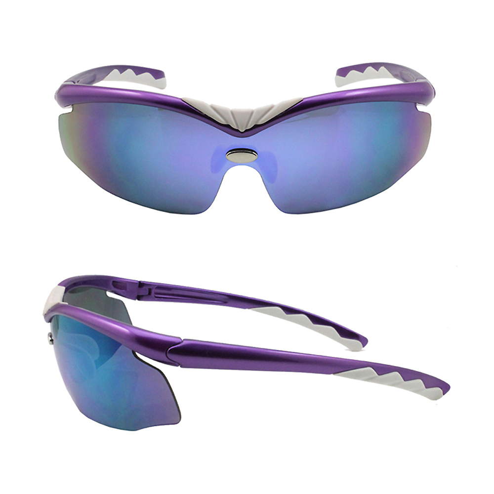 Bicycle TR90 Frames One Piece Polarized Sports Sunglasses