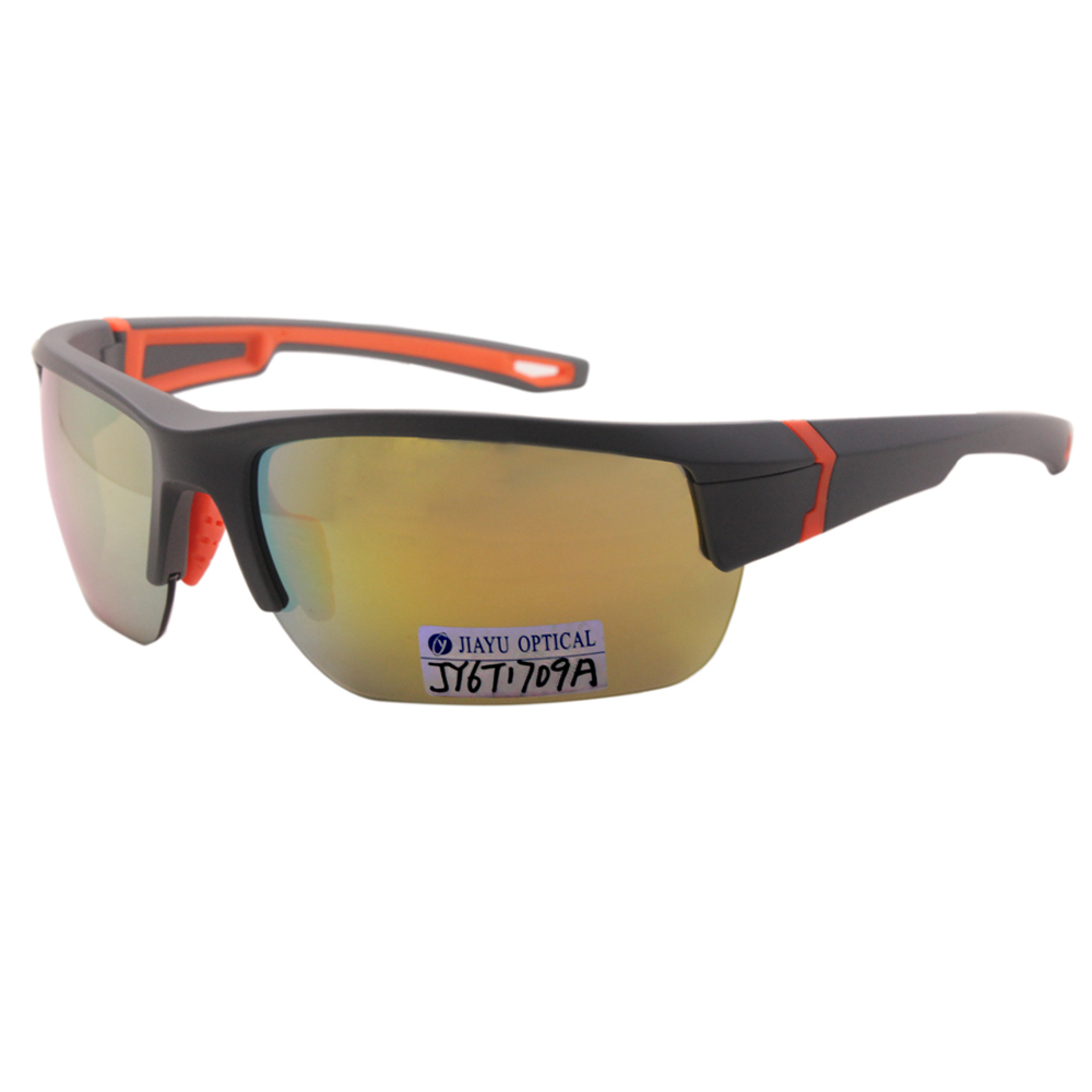 Colorful Mirror Interchange Lens Sports Sunglasses Polarized